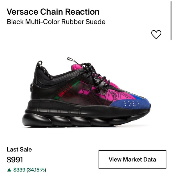 Versace chain reactions size 12 multicolor - Picture 4 of 4